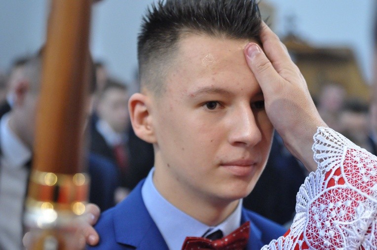 Bierzmowanie w Jodłowniku