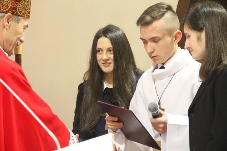 Bierzmowanie w Laskowej