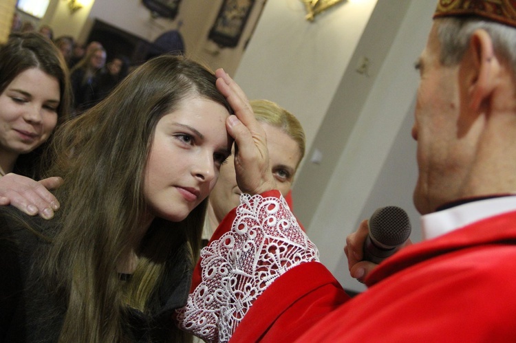 Bierzmowanie w Laskowej