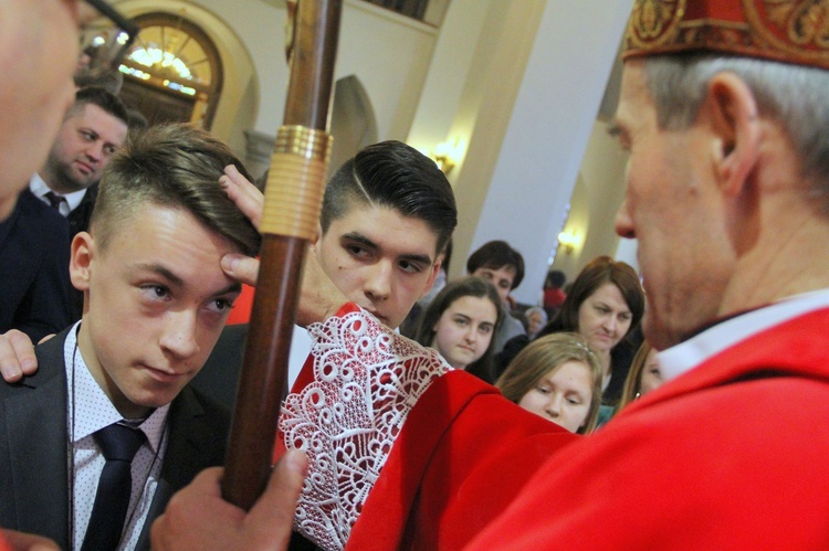 Bierzmowanie w Laskowej