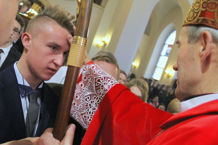 Bierzmowanie w Laskowej