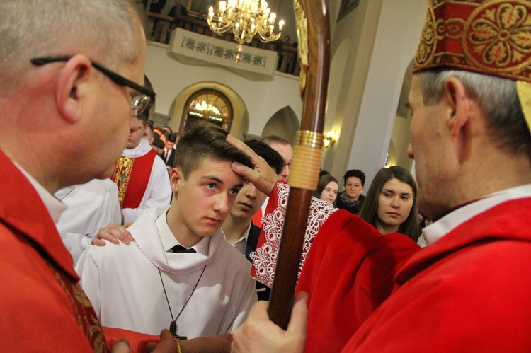 Bierzmowanie w Laskowej