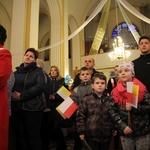 Powitanie ikony MB Częstochowskiej w Młodzieszynie