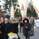 Powitanie ikony MB Częstochowskiej w Młodzieszynie