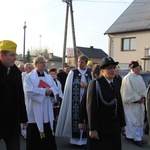 Powitanie ikony MB Częstochowskiej w Młodzieszynie