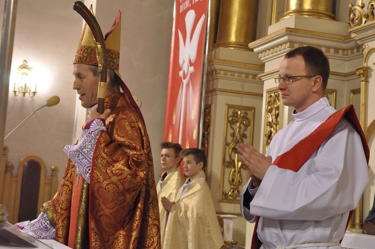 Bierzmowanie w Tymbarku