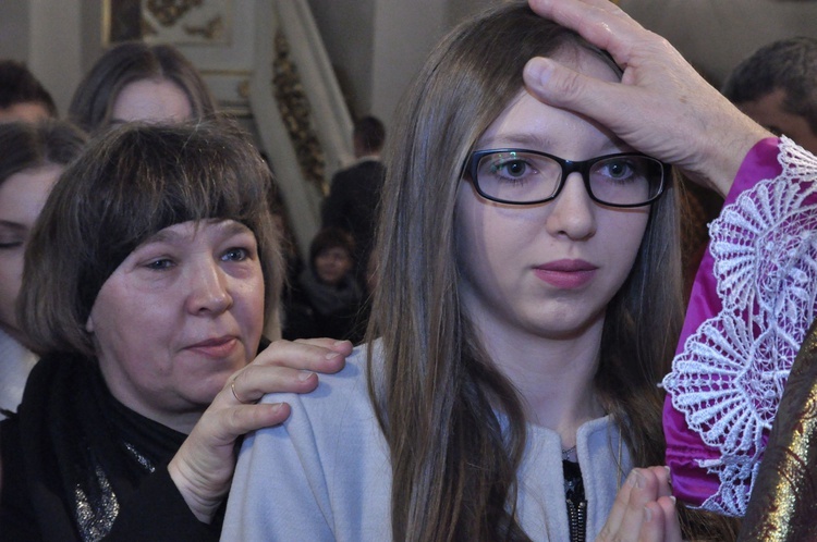 Bierzmowanie w Tymbarku