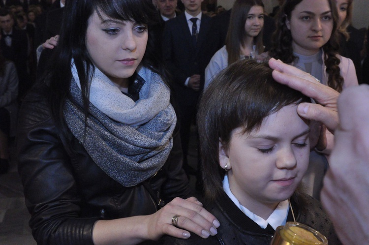 Bierzmowanie w Tymbarku