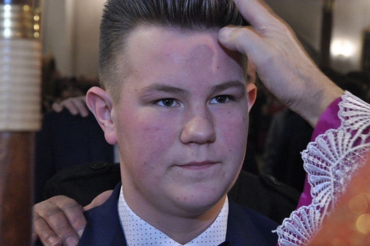 Bierzmowanie w Tymbarku