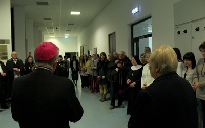 Odwiedziny abp. Marka Jędraszewskiego w Hospicjum św. Łazarza