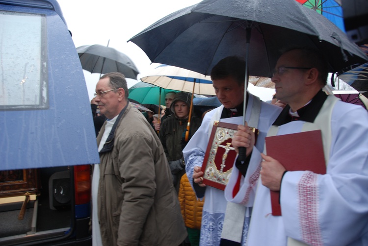 Powitanie ikony MB Częstochowskiej w Kątach