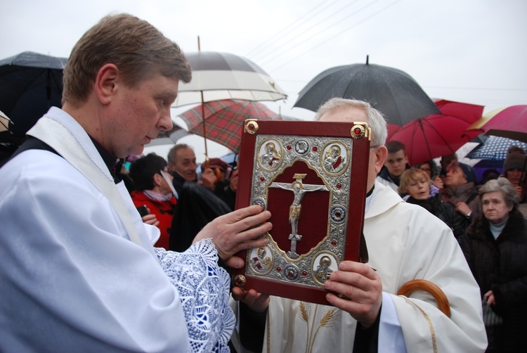 Powitanie ikony MB Częstochowskiej w Kątach