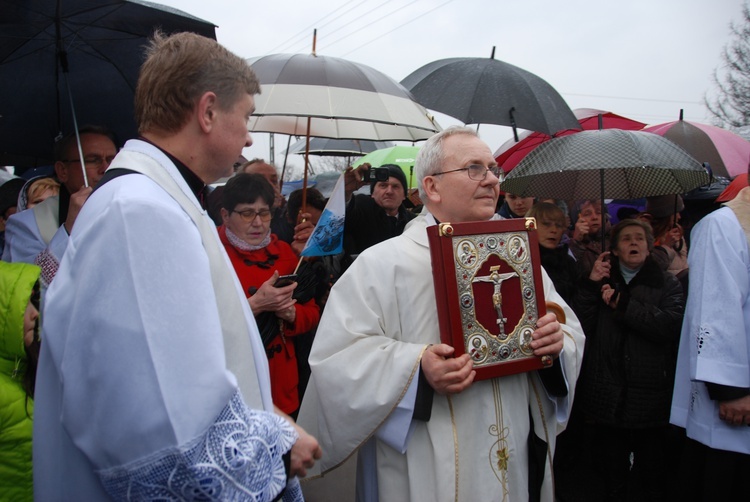 Powitanie ikony MB Częstochowskiej w Kątach