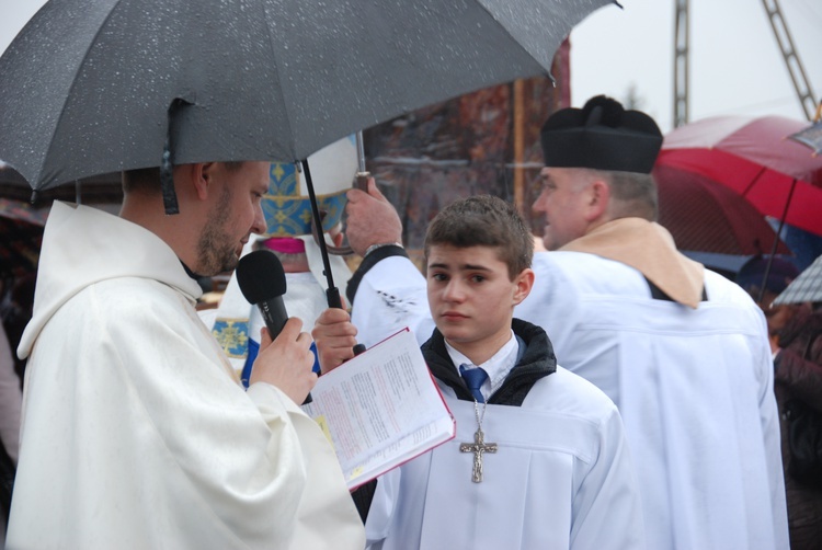 Powitanie ikony MB Częstochowskiej w Kątach