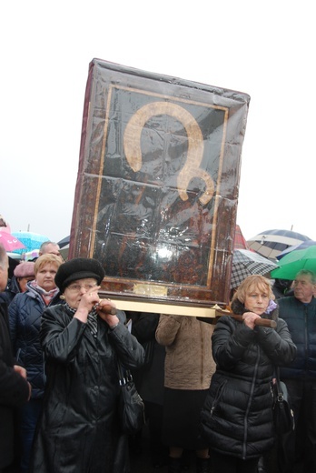 Powitanie ikony MB Częstochowskiej w Kątach