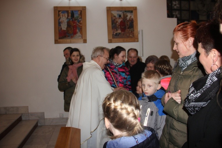 Powitanie ikony MB Częstochowskiej w Kątach