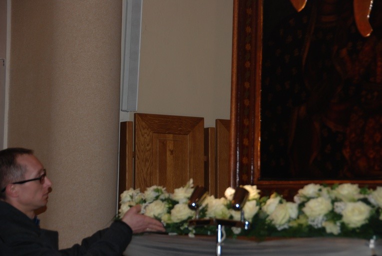 Powitanie ikony MB Częstochowskiej w parafii św. Brata Alberta w Sochaczewie