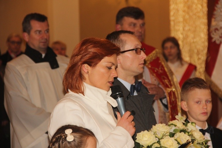 Powitanie ikony MB Częstochowskiej w parafii św. Brata Alberta w Sochaczewie
