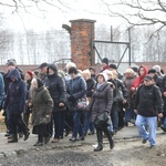 Droga Krzyżowa w intencji trzeźwości w byłym KL Birkenau 2017