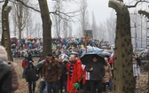 Droga Krzyżowa w intencji trzeźwości w byłym KL Birkenau 2017