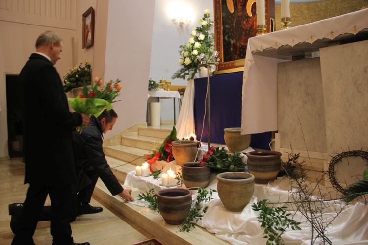 Powitanie ikony MB Częstochowskiej w parafii św. Józefa Robotnika w Sochaczewie