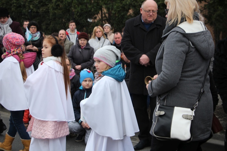 Powitanie ikony MB Częstochowskiej w parafii św. Józefa Robotnika w Sochaczewie