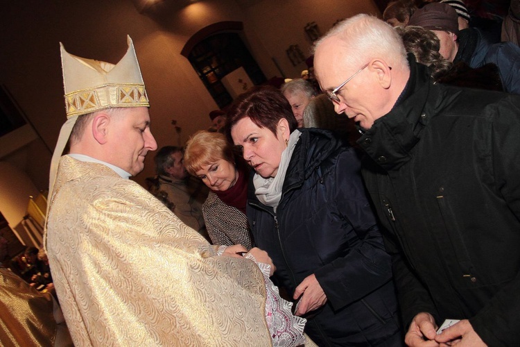 Przyjęcie szkaplerzy św. Józefa w Słupsku