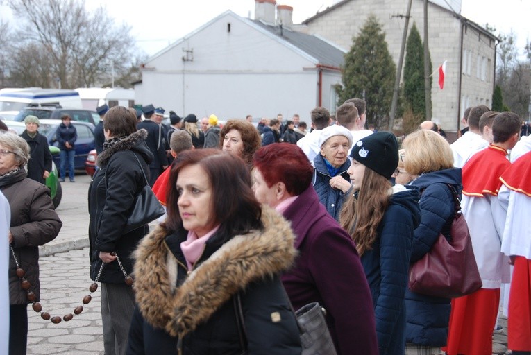 Powitanie ikony MB Częstochowskiej w parafii pw. Narodzenia NMP w Sochaczewie