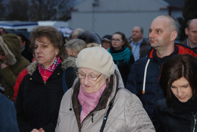 Powitanie ikony MB Częstochowskiej w parafii pw. Narodzenia NMP w Sochaczewie