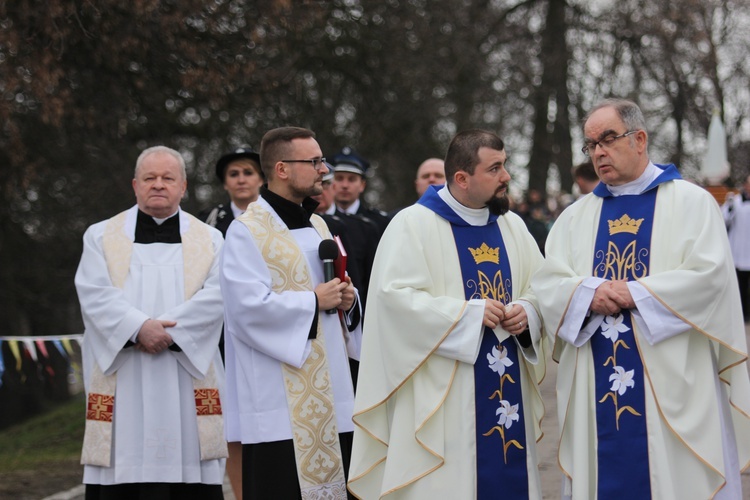 Powitanie ikony MB Częstochowskiej w parafii pw. Narodzenia NMP w Sochaczewie