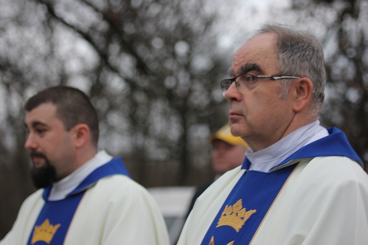 Powitanie ikony MB Częstochowskiej w parafii pw. Narodzenia NMP w Sochaczewie