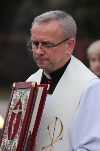 Powitanie ikony MB Częstochowskiej w parafii pw. Narodzenia NMP w Sochaczewie