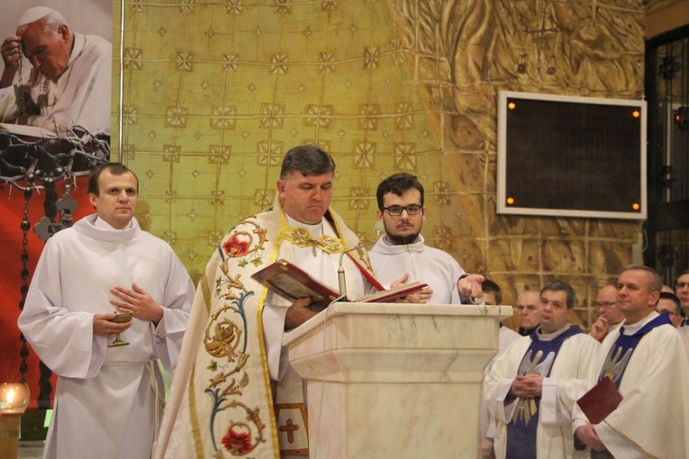 Powitanie ikony MB Częstochowskiej w parafii pw. św. Wawrzyńca w Sochaczewie