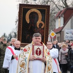 Powitanie ikony MB Częstochowskiej w parafii pw. św. Wawrzyńca w Sochaczewie