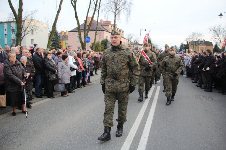 Powitanie ikony MB Częstochowskiej w parafii pw. św. Wawrzyńca w Sochaczewie
