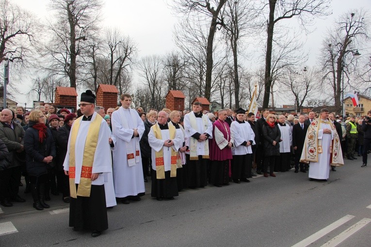 Powitanie ikony MB Częstochowskiej w parafii pw. św. Wawrzyńca w Sochaczewie