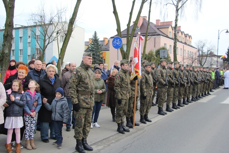 Powitanie ikony MB Częstochowskiej w parafii pw. św. Wawrzyńca w Sochaczewie