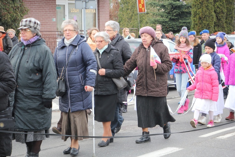 Powitanie ikony MB Częstochowskiej w parafii pw. św. Wawrzyńca w Sochaczewie