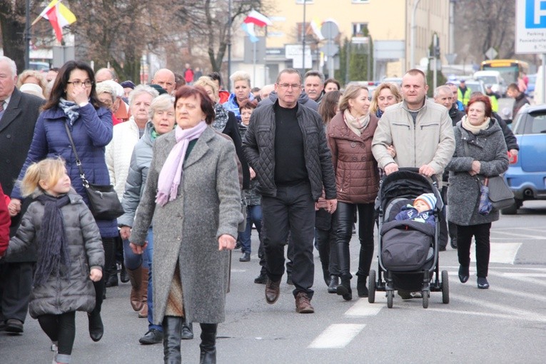 Powitanie ikony MB Częstochowskiej w parafii pw. św. Wawrzyńca w Sochaczewie