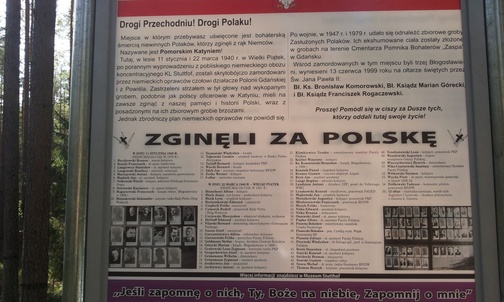 Pamiętajmy o pomorskim Katyniu 