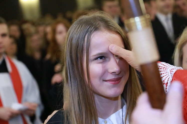 Bierzmowanie w Dąbrowie Tarnowskiej.