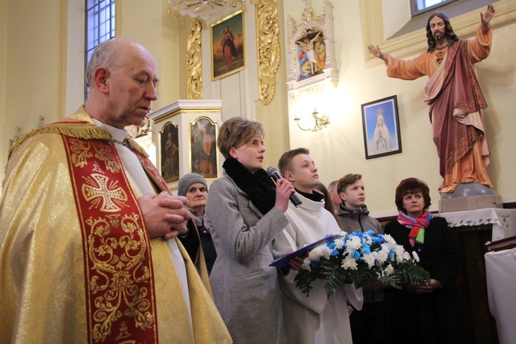 Powitanie ikony MB Częstochowskiej w Brzozowie