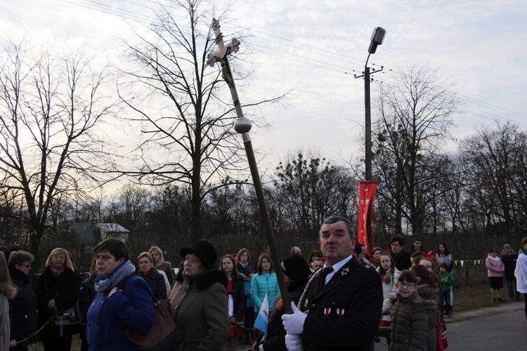 Powitanie ikony MB Częstochowskiej w Brzozowie