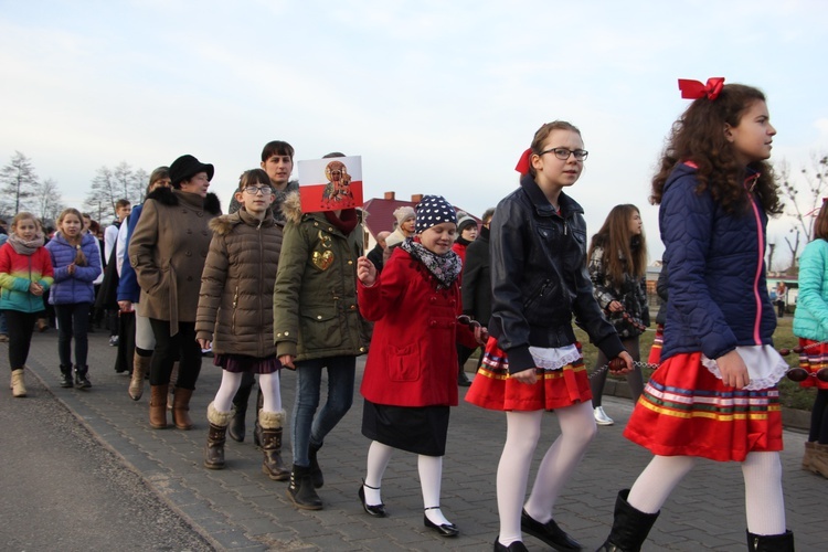 Powitanie ikony MB Częstochowskiej w Brzozowie