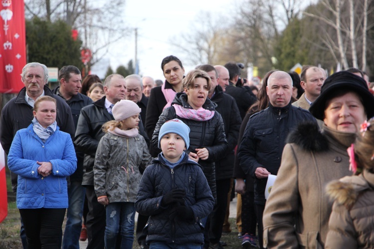 Powitanie ikony MB Częstochowskiej w Brzozowie