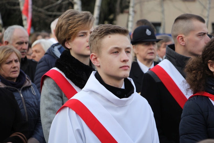 Powitanie ikony MB Częstochowskiej w Brzozowie