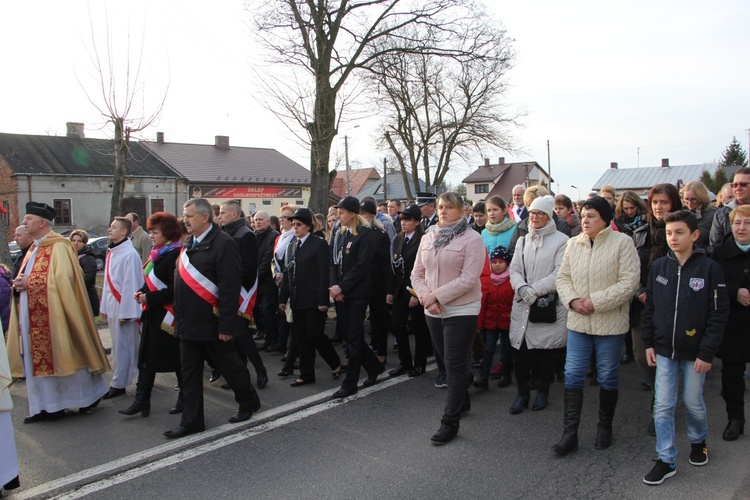 Powitanie ikony MB Częstochowskiej w Brzozowie