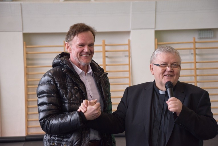 Cezary Pazura w Rzeczycy