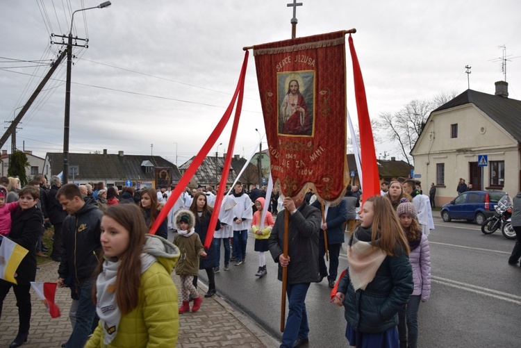 Powitanie ikony MB Częstochowskiej w Iłowie