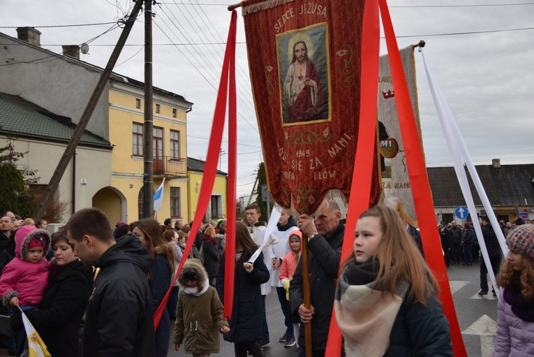 Powitanie ikony MB Częstochowskiej w Iłowie